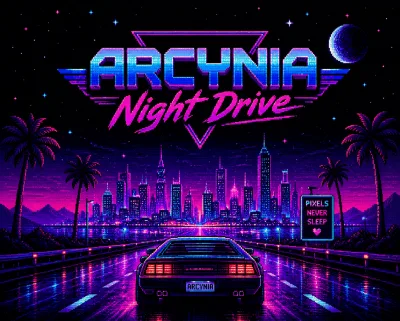 Arcynia Night Drive cover art