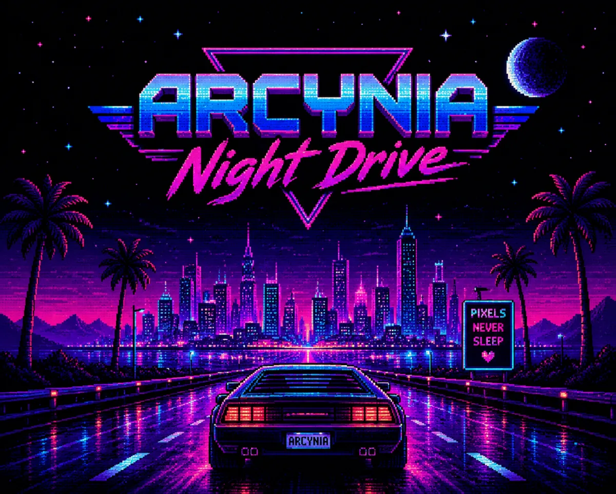 Arcynia Night Drive cover art