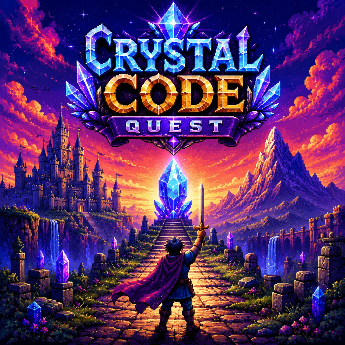 Crystal Code Quest cover art