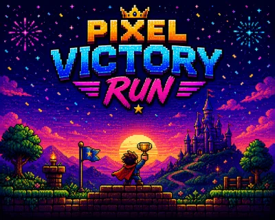 Pixel Victory Run cover art