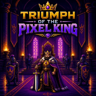 Triumph of the Pixel King cover art