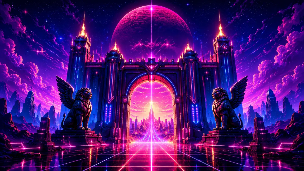 Gate of Arcynia. The portal to endless play and electric wonder